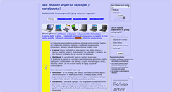 Desktop Screenshot of jak-wybrac-laptopa.wieszwszystko.com